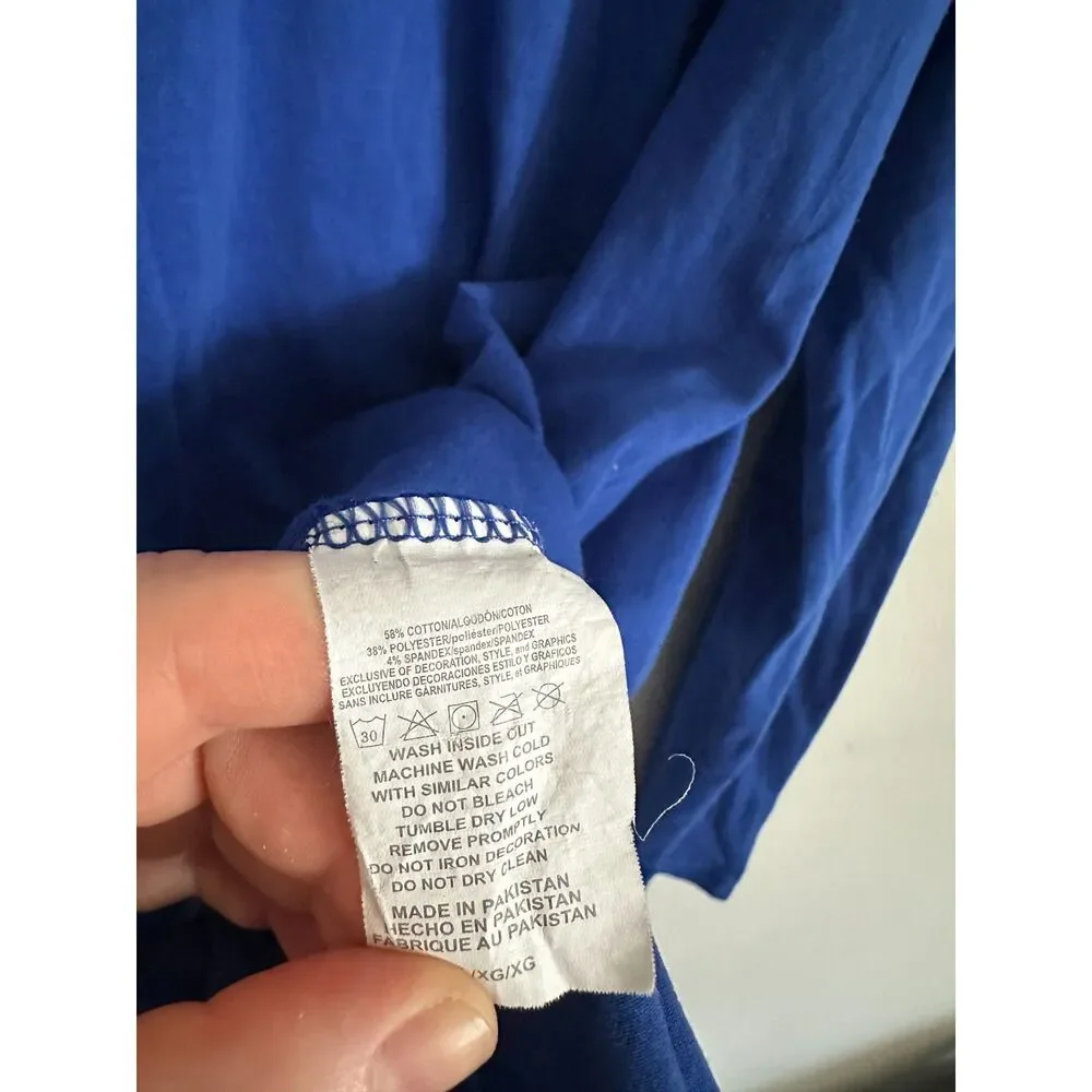 Los Angeles Dodgers Under Armour HeatGear 1/4 Zip Pullover Shirt Blue XL MLB - Picture 4 of 10